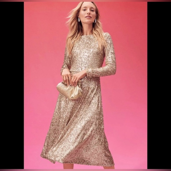 Ann Taylor Dresses & Skirts - ⭐️Ann Taylor Sequins Dress 0P NWT⭐️